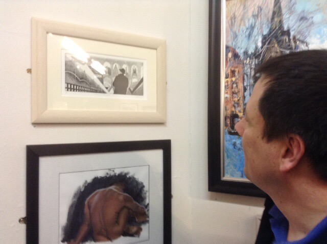 Me at the 97th S.A.G. Annual Exhibition