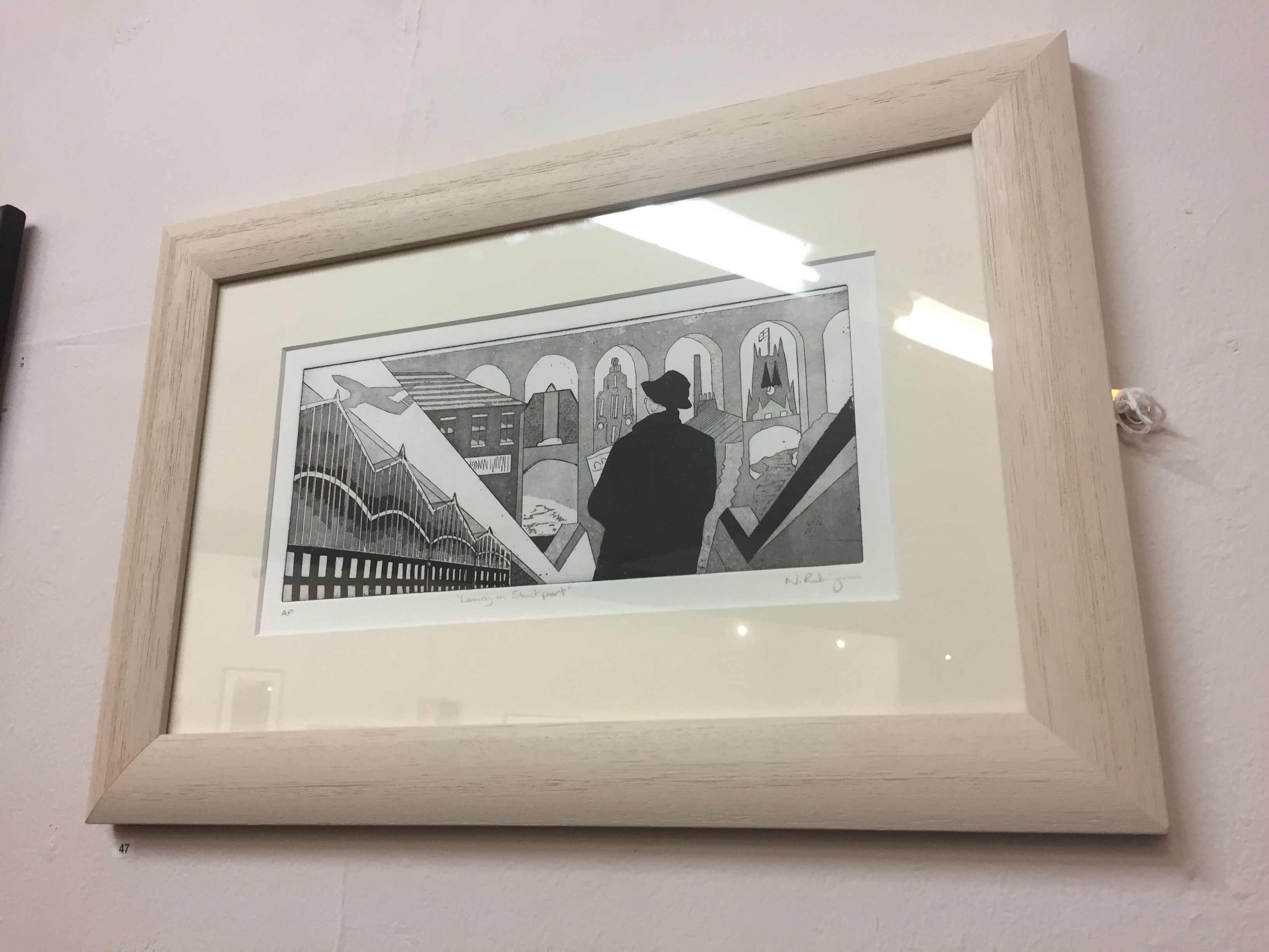 “Lowry in Stockport” by Neil Robinson (Etching Aquatint)