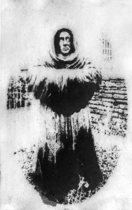 Chadkirk Monk sculpture