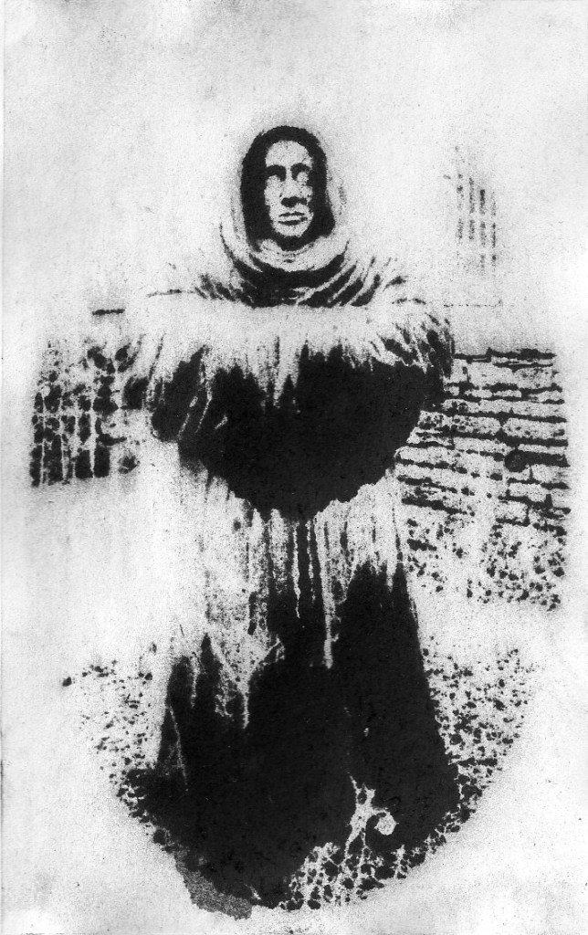 Chadkirk Monk sculpture