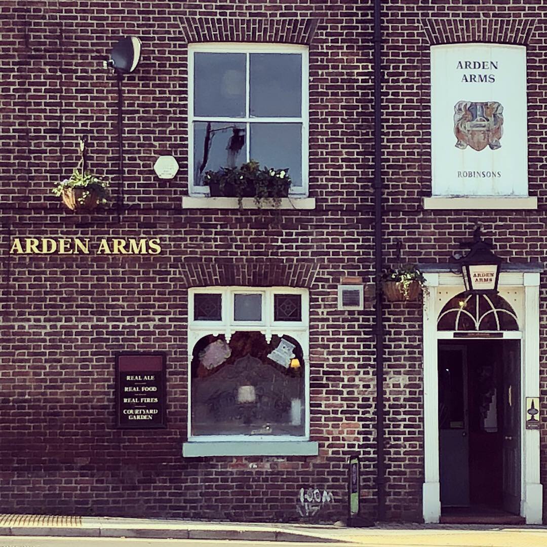Arden Arms pub exterior, Stockport